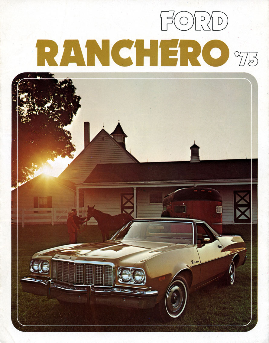 1975 Ford Ranchero Brochure Page 1